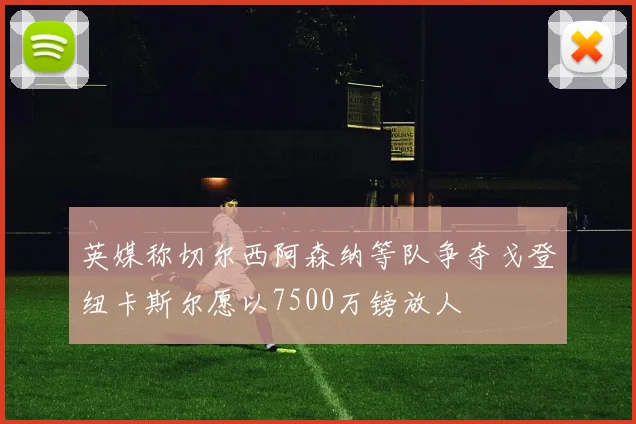 英媒称切尔西阿森纳等队争夺戈登纽卡斯尔愿以7500万镑放人