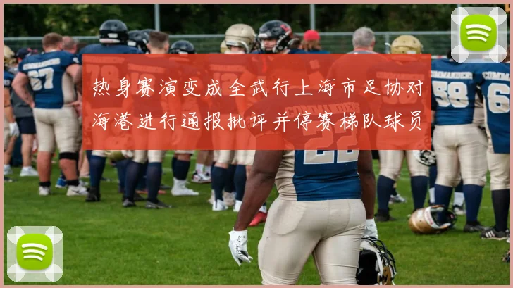 热身赛演变成全武行上海市足协对海港进行通报批评并停赛梯队球员四场